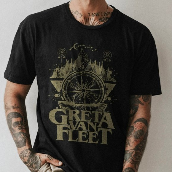 Greta Van Fleet Band T-shirt Gift for Men Women Fans GV16 - Picture 1 of 1